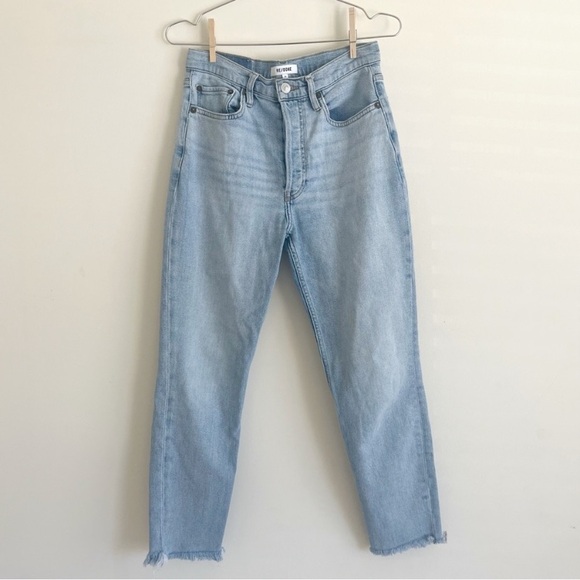 Re / Done | 90s High Rise Ankle Jeans | 29 - Picture 5 of 7